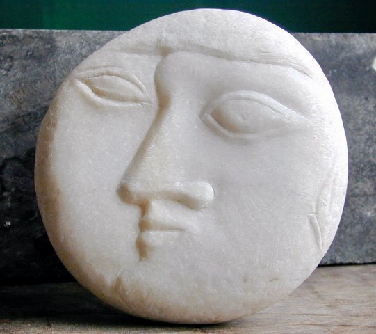 Masker — white marble