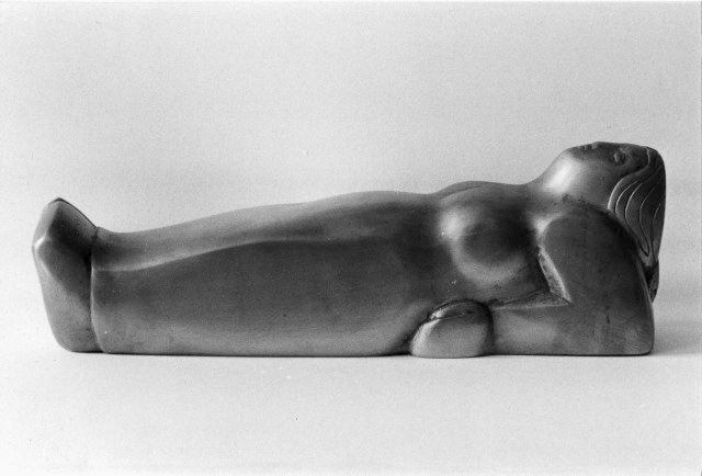 Reclining figure — stone