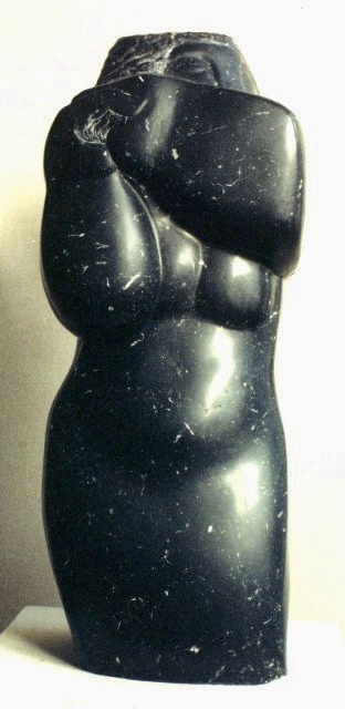 Torso — black marble